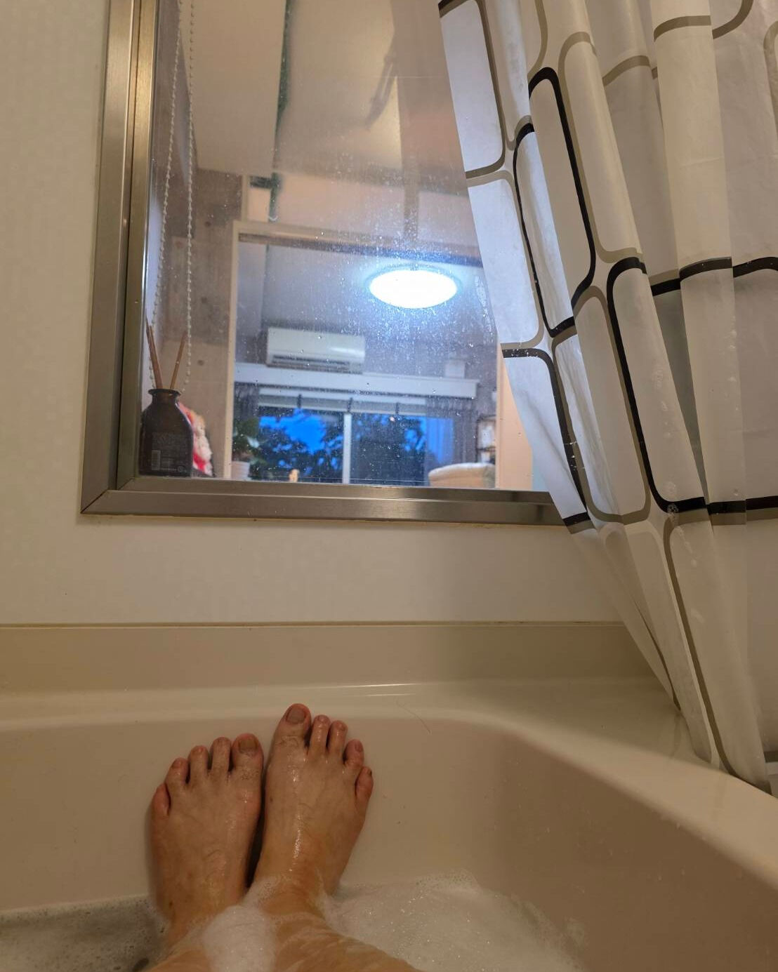 御苑に泊まった時のバスタイム